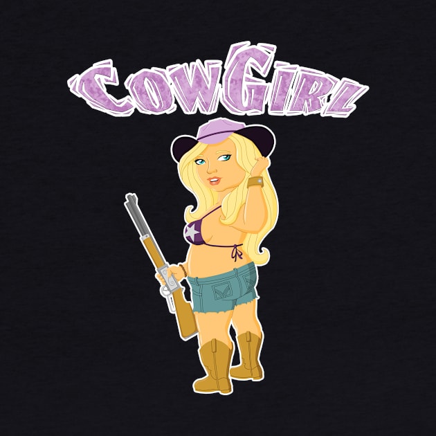 Cowgirl by scoffin